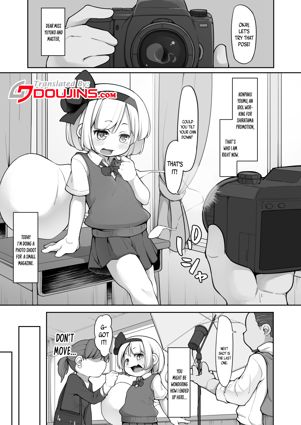 Hentai Manga Comic-Youmu-chan, The Idol With No Relatives Who Can't Refuse-Read-2